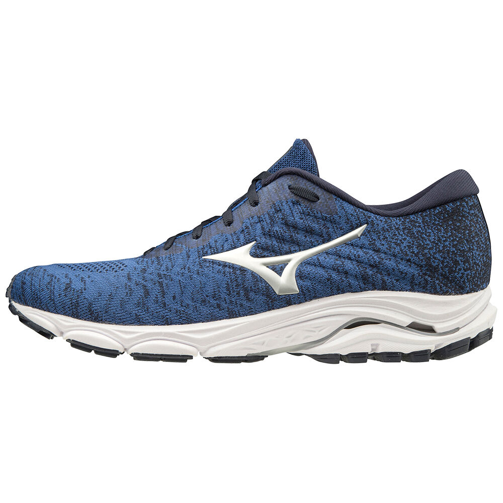 Mizuno Men's Wave Inspire Waveknit Running Shoes Navy (J1GC201304-QPX)